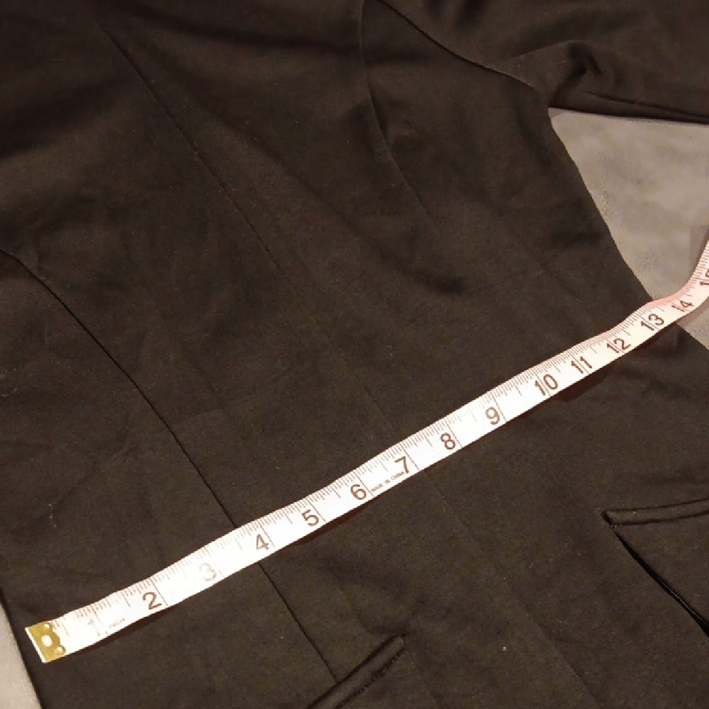 NWT! Black Bell Sleeve Asymmetrical Cocktail Dress - Picture 13 of 13